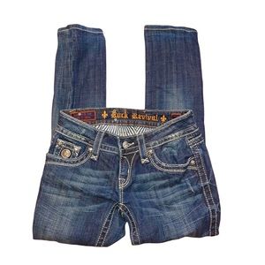 SOLD ON DEPOP Rock revival Low rise jeans